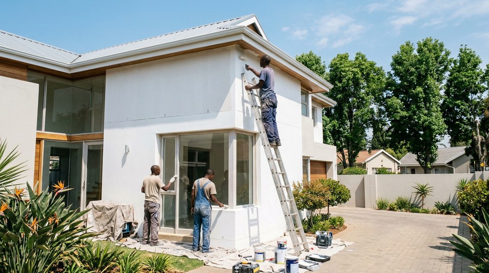 Professional painters working in Durbanville, Cape Town Northern Suburbs